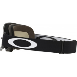 Masque OAKLEY XS O Frame MX Sand Jet Black écran Dark Grey + transparent | Dr Rider