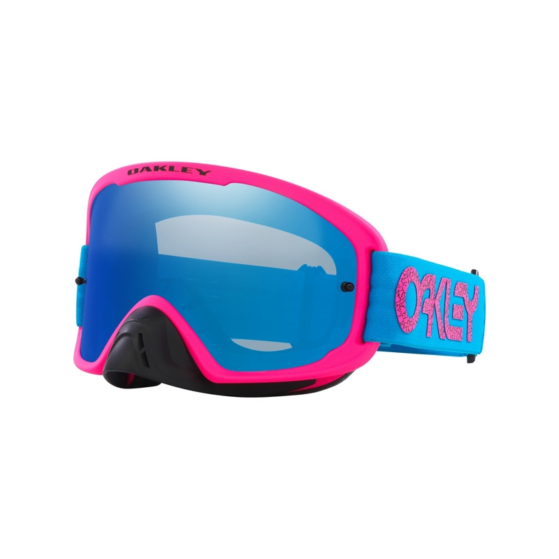 Masque OAKLEY O Frame 2.0 Pro MX - Blue Crackle écran Black Ice Iridium | Dr Rider