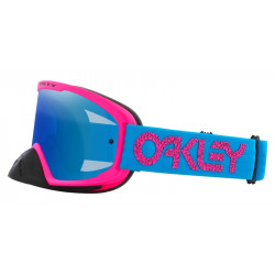Masque OAKLEY O Frame 2.0 Pro MX - Blue Crackle écran Black Ice Iridium | Dr Rider