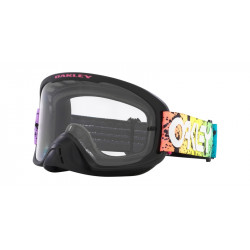 Masque OAKLEY O Frame 2.0 Pro MX - Black Splatter écran clair | Dr Rider