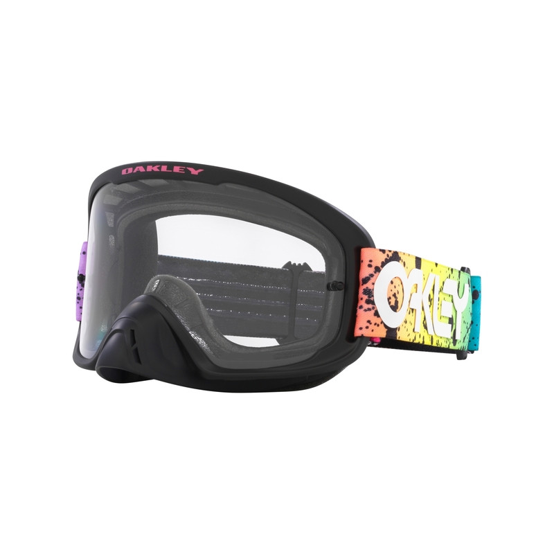 Masque OAKLEY O Frame 2.0 Pro MX - Black Splatter écran clair | Dr Rider