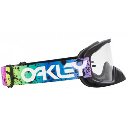 Masque OAKLEY O Frame 2.0 Pro MX - Black Splatter écran clair | Dr Rider