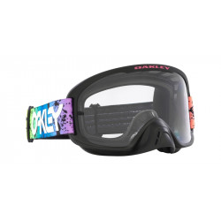 Masque OAKLEY O Frame 2.0 Pro MX - Black Splatter écran clair | Dr Rider