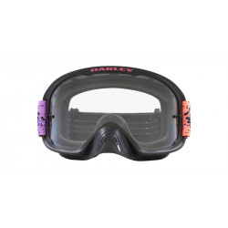 Masque OAKLEY O Frame 2.0 Pro MX - Black Splatter écran clair | Dr Rider