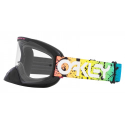 Masque OAKLEY O Frame 2.0 Pro MX - Black Splatter écran clair | Dr Rider