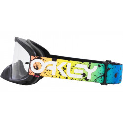 Masque OAKLEY O Frame 2.0 Pro MX - Black Splatter écran clair | Dr Rider