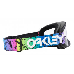 Masque OAKLEY O Frame 2.0 Pro MX - Black Splatter écran clair | Dr Rider