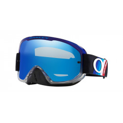 Masque OAKLEY O Frame 2.0 Pro MX - TLD Black Stripes écran Black Ice Iridium | Dr Rider