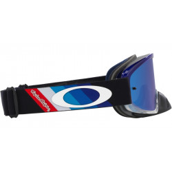 Masque OAKLEY O Frame 2.0 Pro MX - TLD Black Stripes écran Black Ice Iridium | Dr Rider