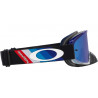 Masque OAKLEY O Frame 2.0 Pro MX - TLD Black Stripes écran Black Ice Iridium | Dr Rider