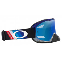 Masque OAKLEY O Frame 2.0 Pro MX - TLD Black Stripes écran Black Ice Iridium | Dr Rider