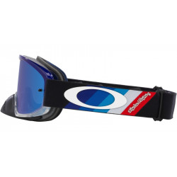 Masque OAKLEY O Frame 2.0 Pro MX - TLD Black Stripes écran Black Ice Iridium | Dr Rider