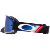 Masque OAKLEY O Frame 2.0 Pro MX - TLD Black Stripes écran Black Ice Iridium | Dr Rider