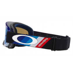 Masque OAKLEY O Frame 2.0 Pro MX - TLD Black Stripes écran Black Ice Iridium | Dr Rider