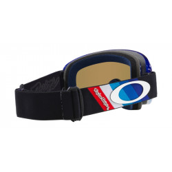 Masque OAKLEY O Frame 2.0 Pro MX - TLD Black Stripes écran Black Ice Iridium | Dr Rider