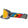 Masque OAKLEY O Frame 2.0 Pro MX - TLD Grey Stripes écran Fire Iridium | Dr Rider