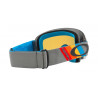 Masque OAKLEY O Frame 2.0 Pro MX - TLD Grey Stripes écran Fire Iridium | Dr Rider
