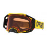 Masque OAKLEY Airbrake MX - Moto Yellow B1B écran Prizm MX Bronze | Dr Rider