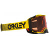 Masque OAKLEY Airbrake MX - Moto Yellow B1B écran Prizm MX Bronze | Dr Rider