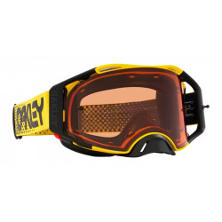 Masque OAKLEY Airbrake MX - Moto Yellow B1B écran Prizm MX Bronze | Dr Rider