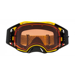 Masque OAKLEY Airbrake MX - Moto Yellow B1B écran Prizm MX Bronze | Dr Rider