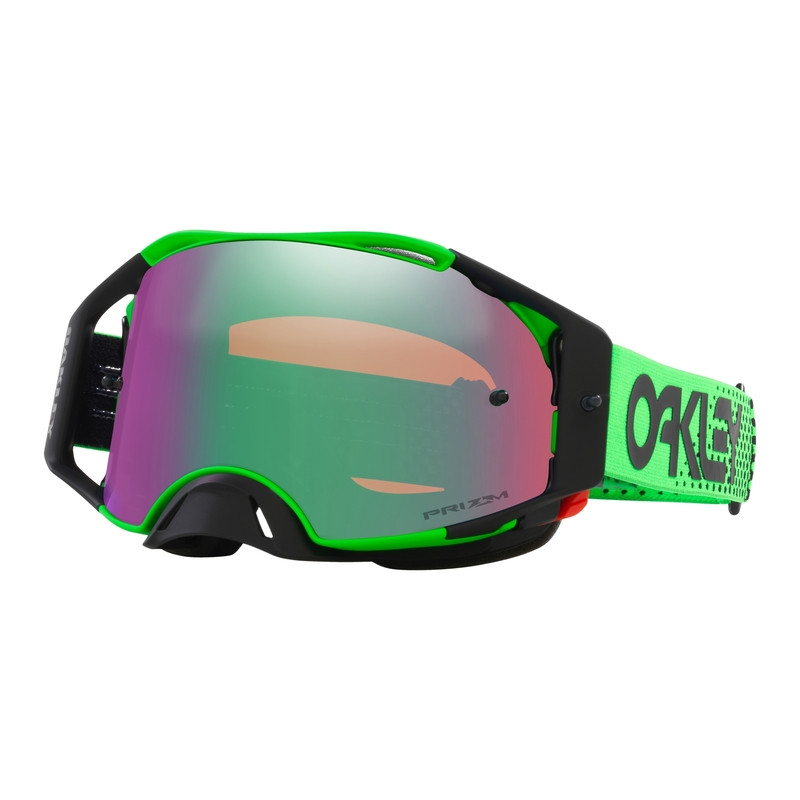 Masque OAKLEY Airbrake MX - Moto Green B1B écran Prizm MX Jade | Dr Rider