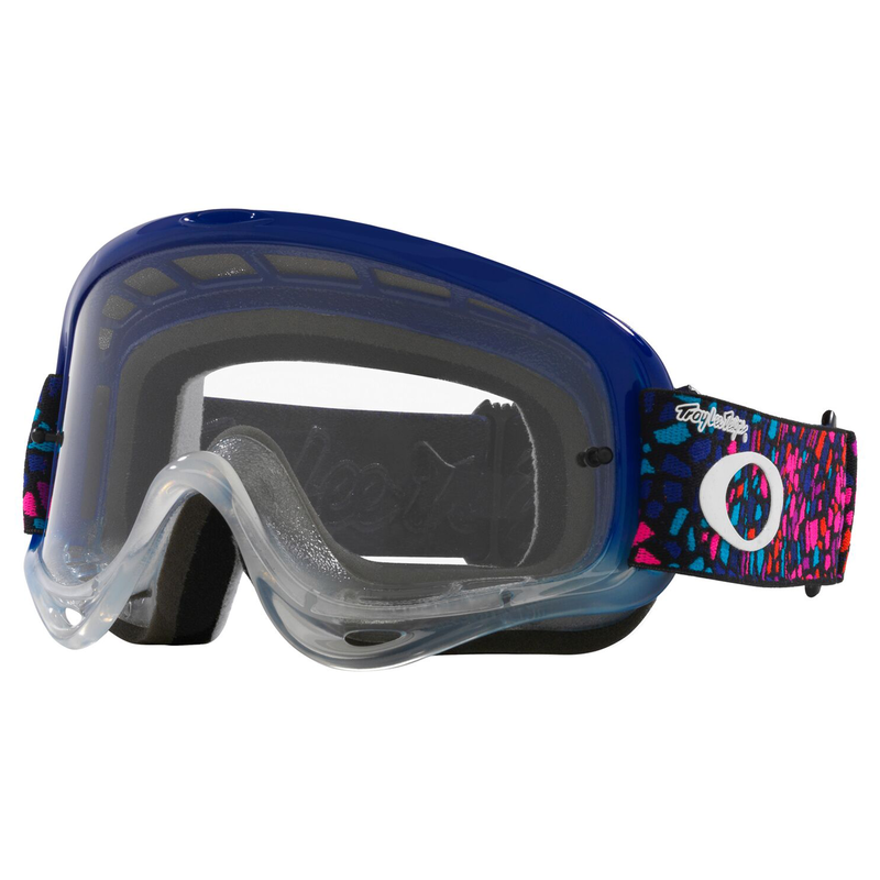 Masque OAKLEY O Frame MX TLD Tessel Blue - Écran clair | Dr Rider