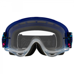 Masque OAKLEY O Frame MX TLD Tessel Blue - Écran clair | Dr Rider