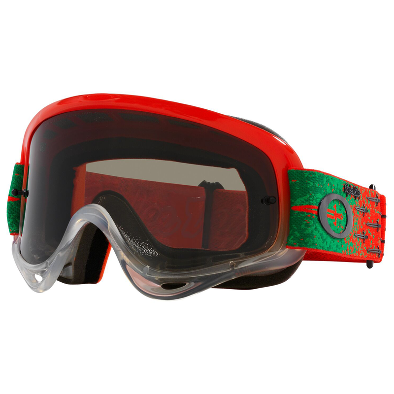 Masque OAKLEY O Frame MX TLD Carrack Orange - Écran Dark Grey | Dr Rider
