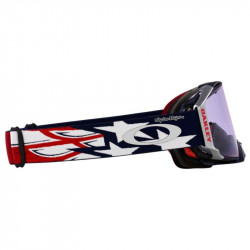 Masque OAKLEY Airbrake MX TLD Red White Blue Wings - Écran Prizm MX Low Light | Dr Rider