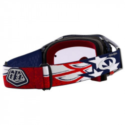Masque OAKLEY Airbrake MX TLD Red White Blue Wings - Écran Prizm MX Low Light | Dr Rider