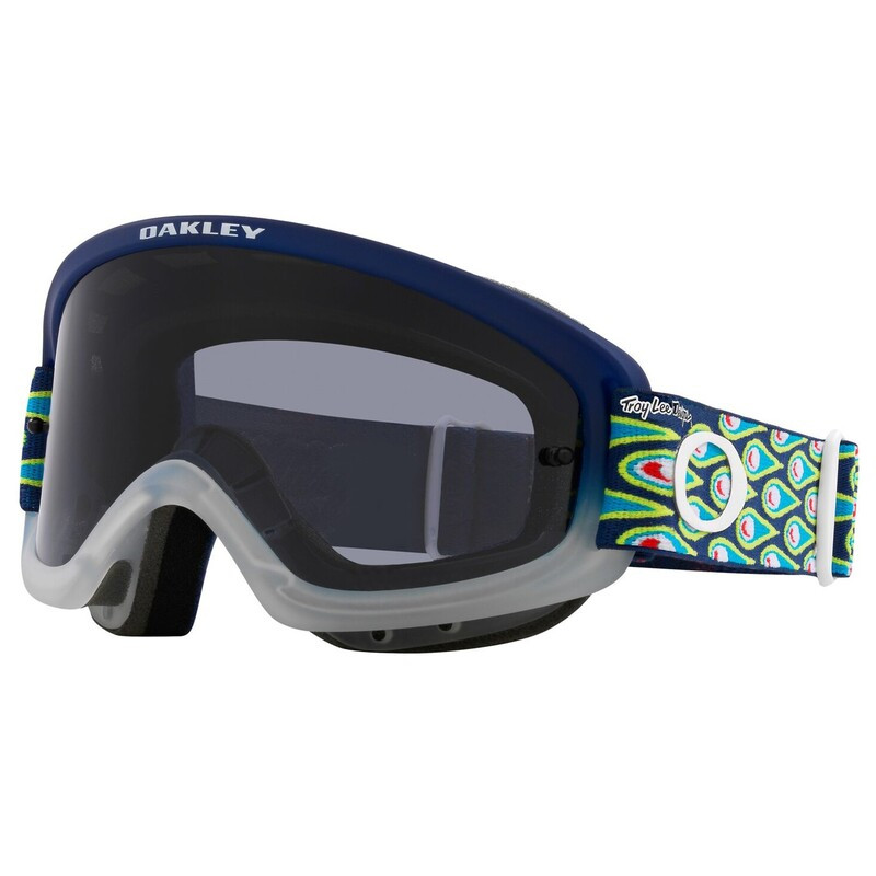 Masque OAKLEY XS O-Frame 2.0 PRO MX - TLD SPEED BUBBLES NAVY Dark Grey | Dr Rider