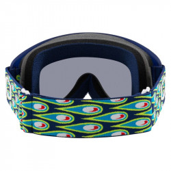 Masque OAKLEY XS O-Frame 2.0 PRO MX - TLD SPEED BUBBLES NAVY Dark Grey | Dr Rider