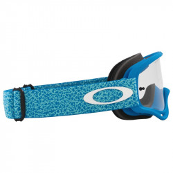 Masque OAKLEY O-Frame MX - BLUE CRACKLE Clear | Dr Rider