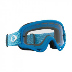 Masque OAKLEY O-Frame MX - BLUE CRACKLE Clear | Dr Rider