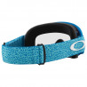 Masque OAKLEY O-Frame MX - BLUE CRACKLE Clear | Dr Rider