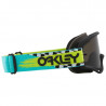 Masque OAKLEY O-Frame MX - TEAL CHECKS Dark Grey | Dr Rider