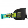 Masque OAKLEY O-Frame MX - TEAL CHECKS Dark Grey | Dr Rider