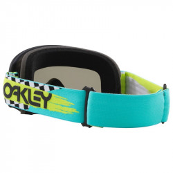 Masque OAKLEY O-Frame MX - TEAL CHECKS Dark Grey | Dr Rider