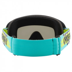 Masque OAKLEY O-Frame MX - TEAL CHECKS Dark Grey | Dr Rider