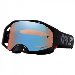Masque OAKLEY Airbrake MX - B1B Blackout Prizm MX Sapphire | Dr Rider
