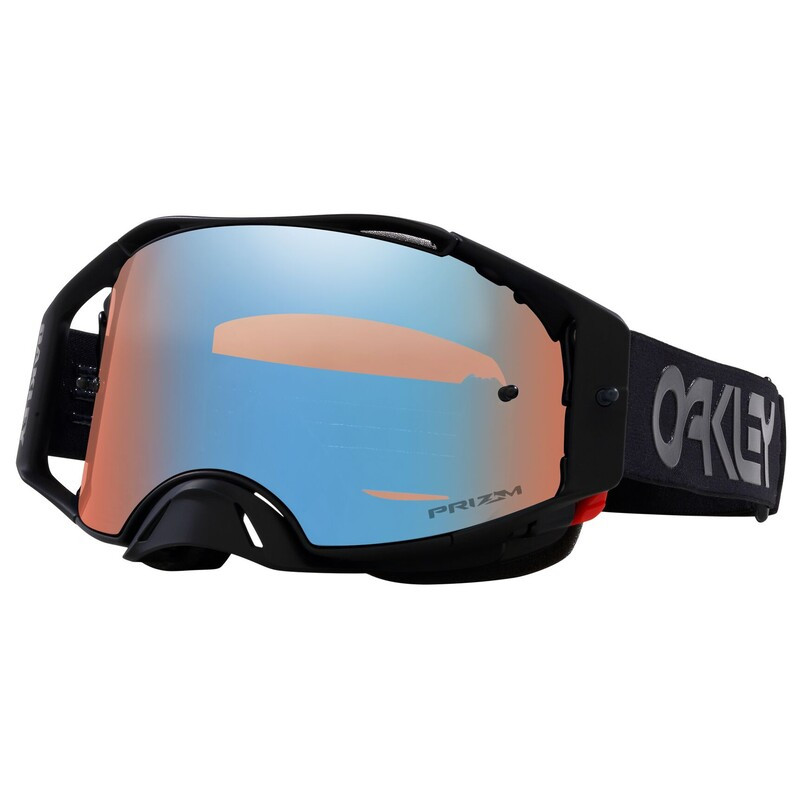 Masque OAKLEY Airbrake MX - B1B Blackout Prizm MX Sapphire | Dr Rider