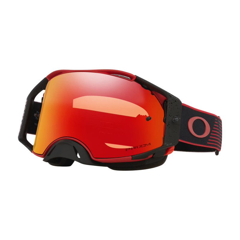 Masque OAKLEY Airbrake MX - Red Motion écran Prizm MX Torch Iridium | Dr Rider