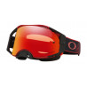 Masque OAKLEY Airbrake MX - Red Motion écran Prizm MX Torch Iridium | Dr Rider