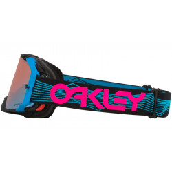 Masque OAKLEY Airbrake MX - Blue Wired écran Prizm MX Sapphire Iridium | Dr Rider