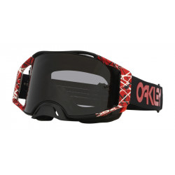 Masque OAKLEY Airbrake MX - Red Eddie écran gris foncé | Dr Rider