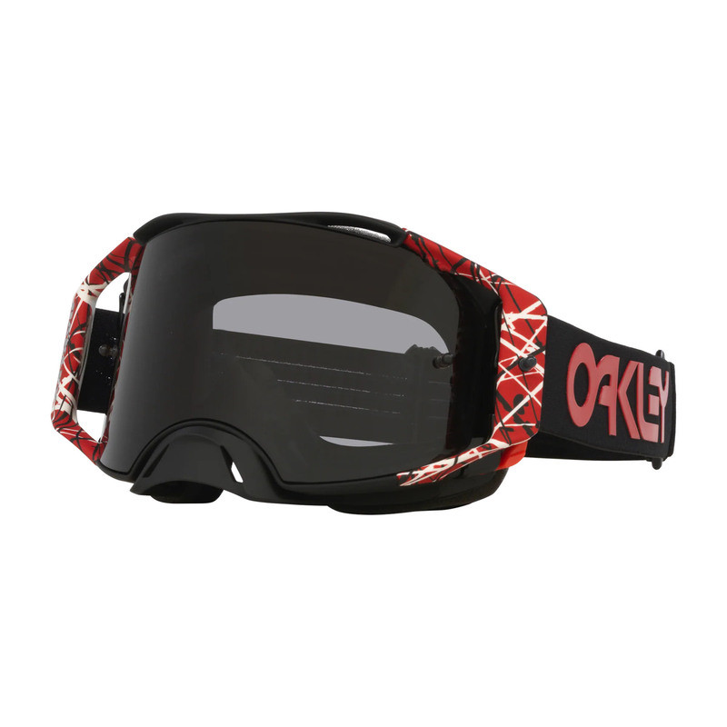 Masque OAKLEY Airbrake MX - Red Eddie écran gris foncé | Dr Rider