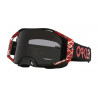 Masque OAKLEY Airbrake MX - Red Eddie écran gris foncé | Dr Rider