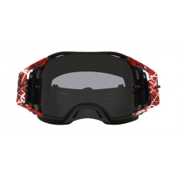 Masque OAKLEY Airbrake MX - Red Eddie écran gris foncé | Dr Rider