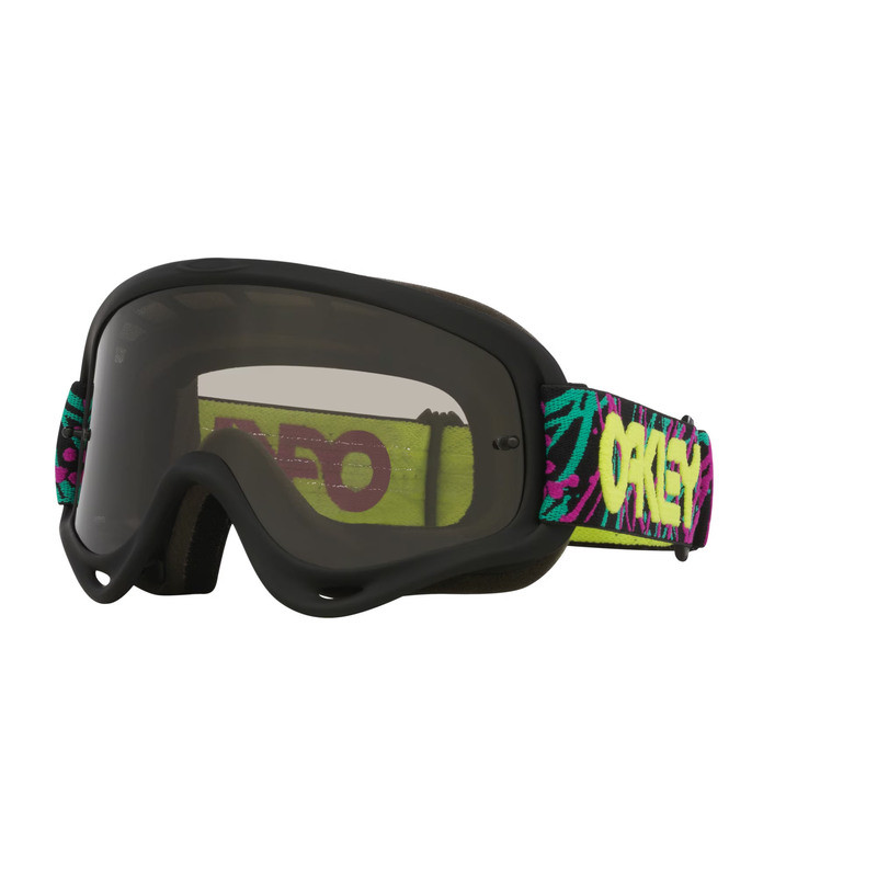Masque OAKLEY O-Frame MX Heritage - Jaxson Black écran gris clair | Dr Rider
